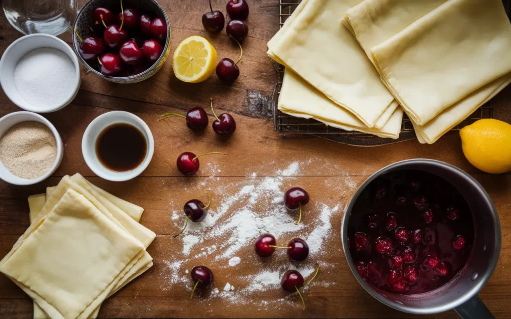 Delicious Recipe with Sweet Cherries