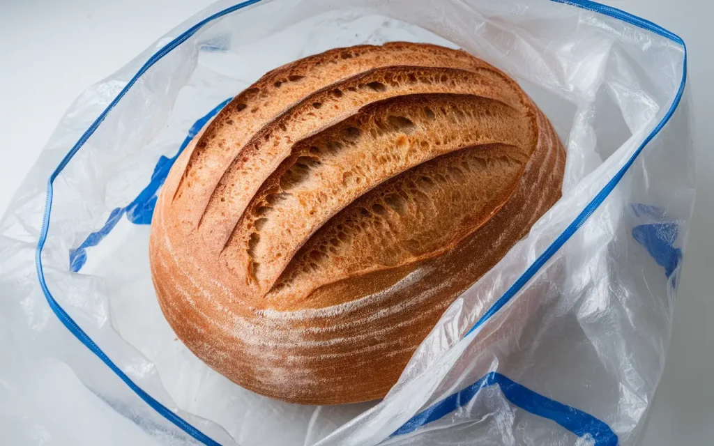 Freeze sourdough bread