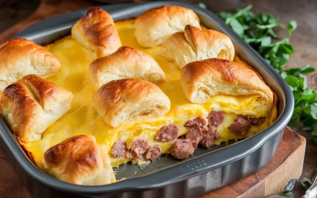 Sausage and egg casserole