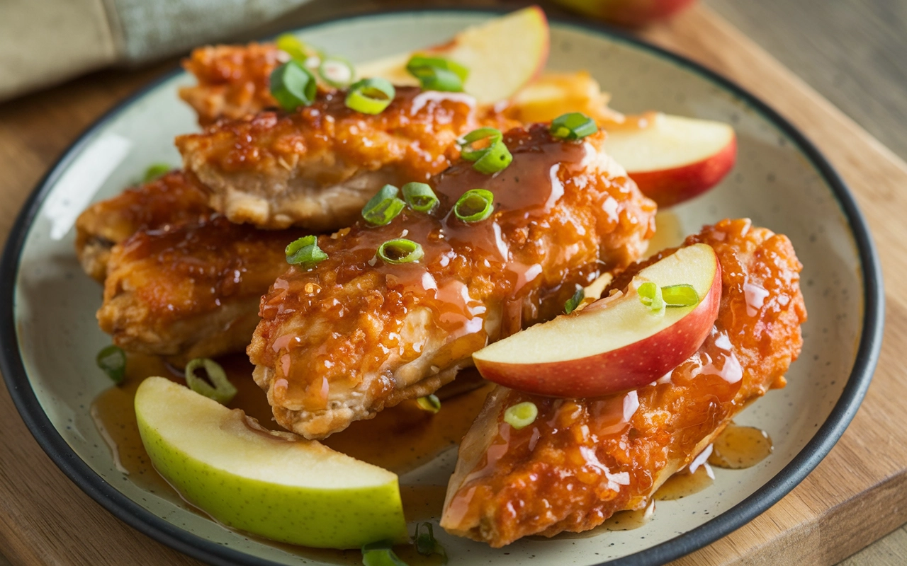 Apple and Honey Glazed Chicken Tenders Recipe