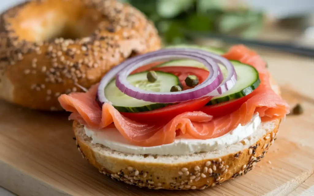 cream cheese bagel